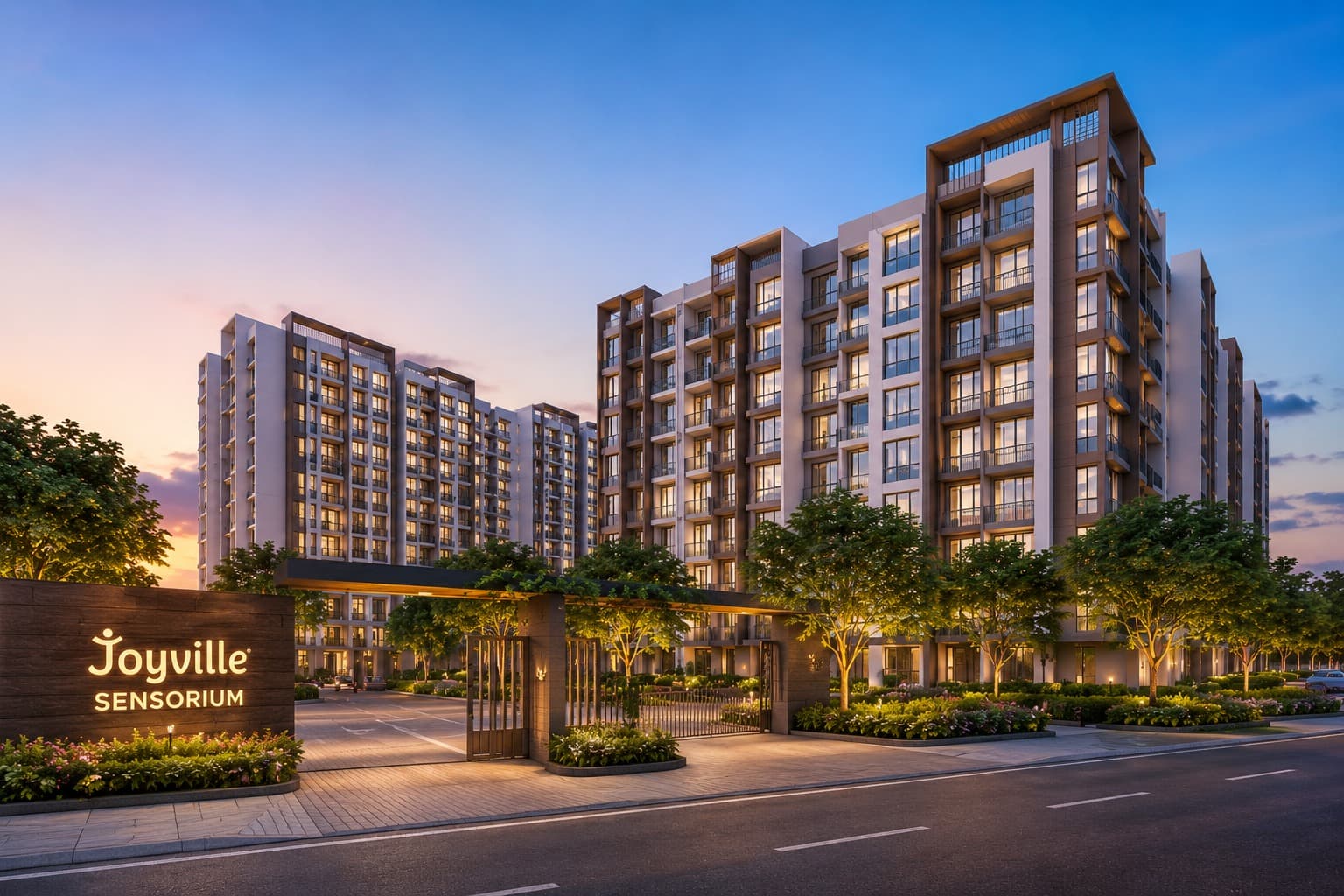 Joyville Sensorium — Smart 2 & 3 BHK Homes