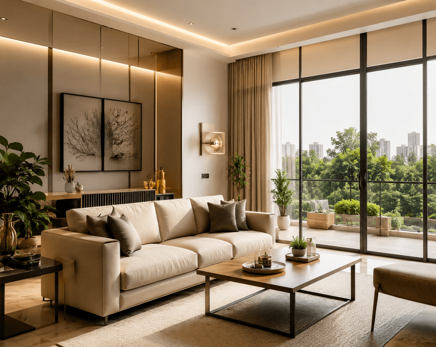 Luxury residential property exterior